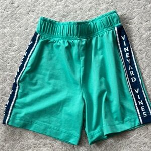 Vineyard Vines Teal and Navy Kids Shorts